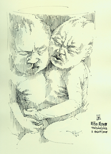 "Conjoined twins" is copyright  2008 by James G. Mundie. All rights reserved.  Reproduction prohibited.
