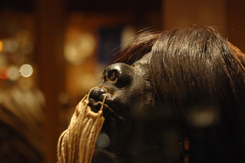 "Tsantsa (Jivaro shrunken head)" is copyright  2009 by James G. Mundie. All rights reserved.  Reproduction prohibited.