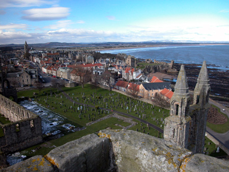"View from St. Rule's Tower - St. Andrews" is copyright � 2006 by James G. Mundie. All rights reserved.  Reproduction prohibited.