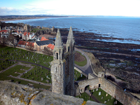 "View from St. Rule's Tower - St. Andrews" is copyright � 2006 by James G. Mundie. All rights reserved.  Reproduction prohibited.