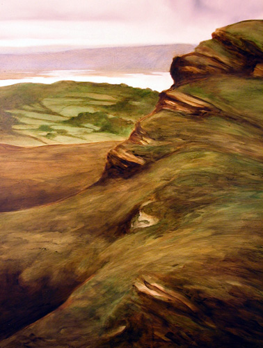 This detail of "Donegal Highland" is copyright  2006 by James G. Mundie. All rights reserved.  Reproduction prohibited.