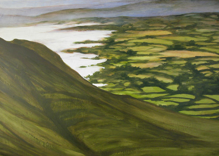 This detail of "Above Swillybrin (Donegal)" is copyright  2006 by James G. Mundie. All rights reserved.  Reproduction prohibited.