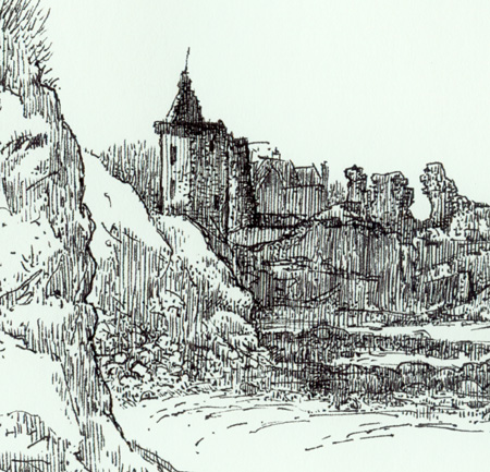 "detail of St. Andrews Castle (Fife, Scotland)" is copyright  2006 by James G. Mundie. All rights reserved.  Reproduction prohibited.