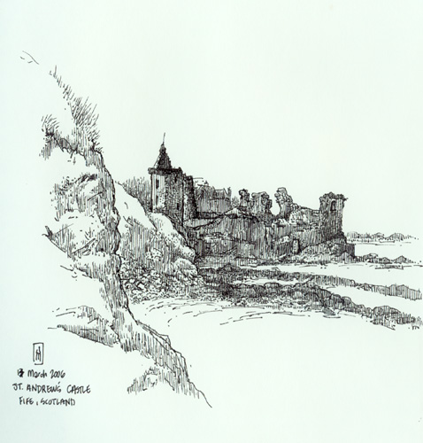 "St. Andrews Castle (Fife, Scotland)" is copyright © 2006 by James G. Mundie. All rights reserved.  Reproduction prohibited.
