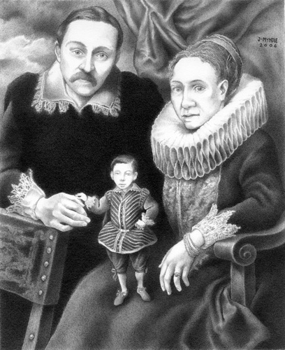 "Portrait of Dudly Foster and His Family" is copyright © 2006 by James G. Mundie. All rights reserved.  Reproduction prohibited.