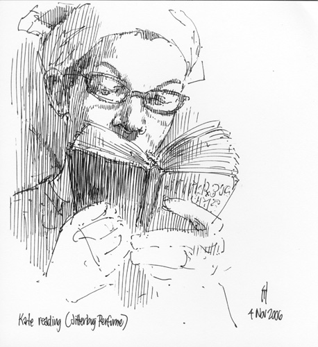 "Kate Reading (Jitterbug Perfume)" is copyright © 2006 by James G. Mundie. All rights reserved.  Reproduction prohibited.