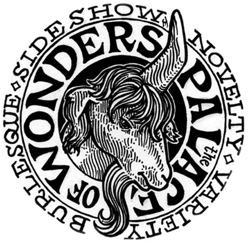 "Logo for The Palace of Wonders" is copyright © 2008 by James G. Mundie. All rights reserved.  Reproduction prohibited.
