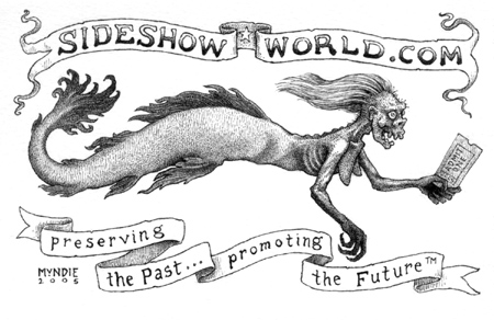 "Logo for SideshowWorld.com" is copyright © 2005 by James G. Mundie. All rights reserved.  Reproduction prohibited.