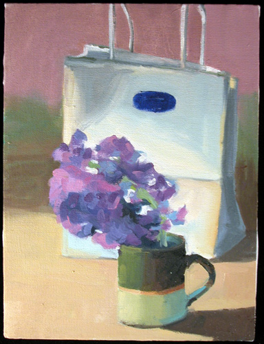 "Still Life with Hyacinth" is copyright  2006 by Kate Kern Mundie. All rights reserved.  Reproduction prohibited.