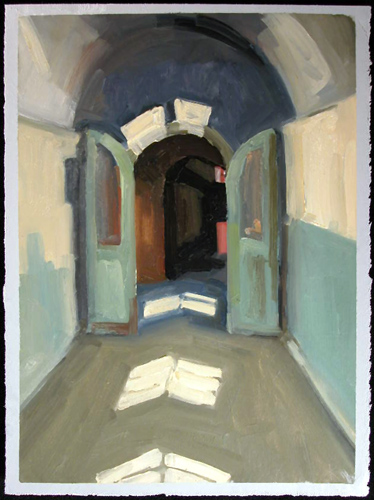 "Intake Hall (Eastern State Penitentiary)" is copyright  2006 by Kate Kern Mundie. All rights reserved.  Reproduction prohibited.