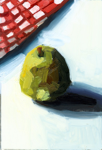 "Pear No. 2" is copyright  2006 by Kate Kern Mundie. All rights reserved.  Reproduction prohibited.