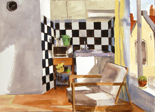 "Modern Dutch Interior No. 1" is copyright  2008 by Kate Kern Mundie. All rights reserved.  Reproduction prohibited.