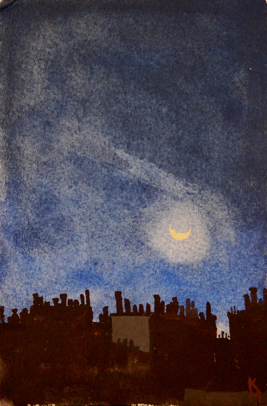 "Parisian Nocturne No. 1" is copyright  2008 by Kate Kern Mundie. All rights reserved.  Reproduction prohibited.