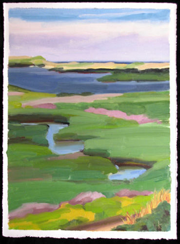 "Above Pilgrim Lake" is copyright  2002 by Kate Kern Mundie. All rights reserved.  Reproduction prohibited.