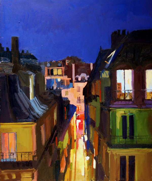 "Parisian Nocturne No. 3" is copyright  2008 by Kate Kern Mundie. All rights reserved.  Reproduction prohibited.
