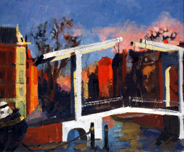 "Canal Bridge (Amsterdam)" is copyright  2008 by Kate Kern Mundie. All rights reserved.  Reproduction prohibited.