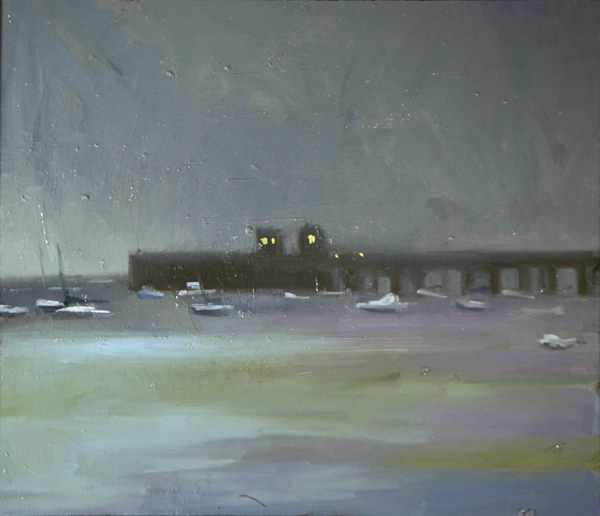"Provincetown Pier (Gloaming Fog)" is copyright  2010 by Kate Kern Mundie. All rights reserved.  Reproduction prohibited.