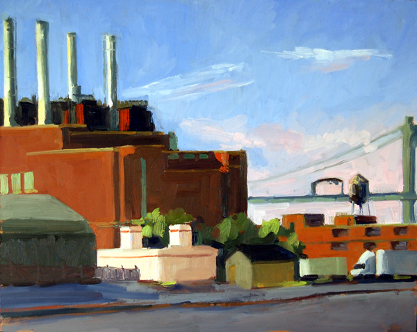"Delaware Avenue Power Plant" is copyright  2009 by Kate Kern Mundie. All rights reserved.  Reproduction prohibited.