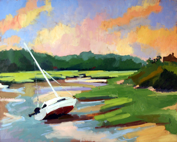 "Pamet Harbor (Low Tide)" is copyright  2009 by Kate Kern Mundie. All rights reserved.  Reproduction prohibited.