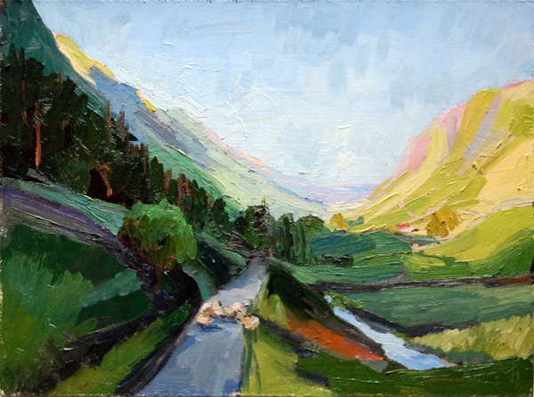 "Glengesh Pass No. 1" is copyright  2011 by Kate Kern Mundie. All rights reserved.  Reproduction prohibited.