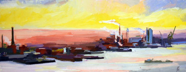 "Delaware Dawn" is copyright  2011 by Kate Kern Mundie. All rights reserved.  Reproduction prohibited.