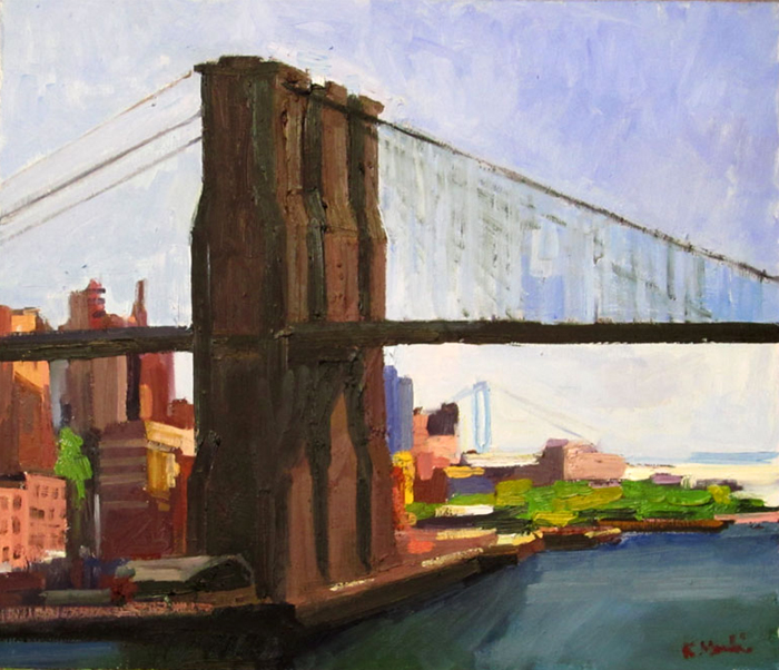 "Brooklyn Bridge" is copyright  2011 by Kate Kern Mundie. All rights reserved.  Reproduction prohibited.
