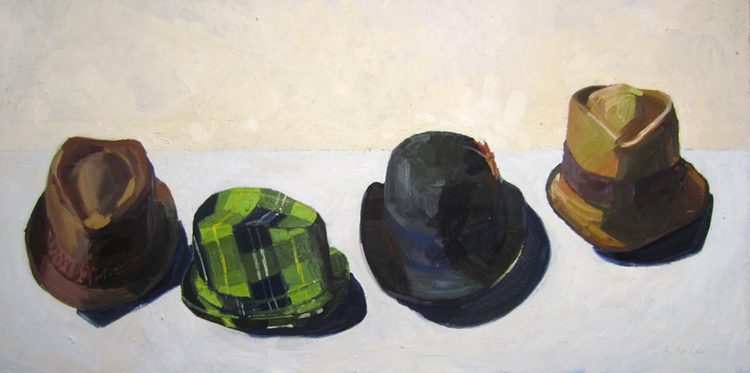 "Hats" is copyright  2012 by Kate Kern Mundie. All rights reserved.  Reproduction prohibited.