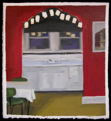 "Lanterns in Kitchen Arch" is copyright  2003 by Kate Kern Mundie. All rights reserved.  Reproduction prohibited.