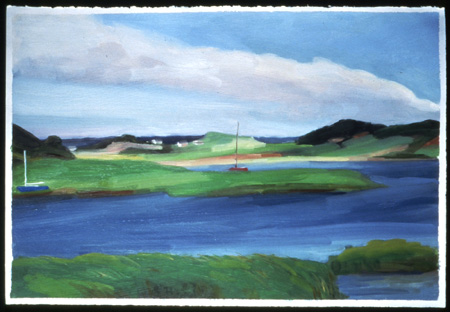 "Great Island at Wellfleet" is copyright  2003 by Kate Kern Mundie. All rights reserved.  Reproduction prohibited.