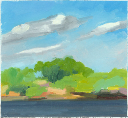 "Delaware River No. 4" is copyright  2005 by Kate Kern Mundie. All rights reserved.  Reproduction prohibited.