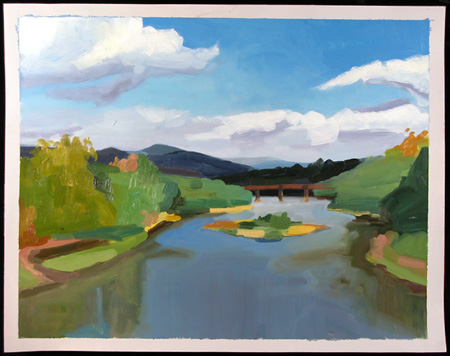 "Susquehanna River" is copyright  2005 by Kate Kern Mundie. All rights reserved.  Reproduction prohibited.