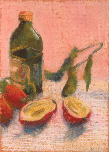 "Red Eggplants for Judy" is copyright    2005 by Kate Kern Mundie. All rights reserved.  Reproduction prohibited.